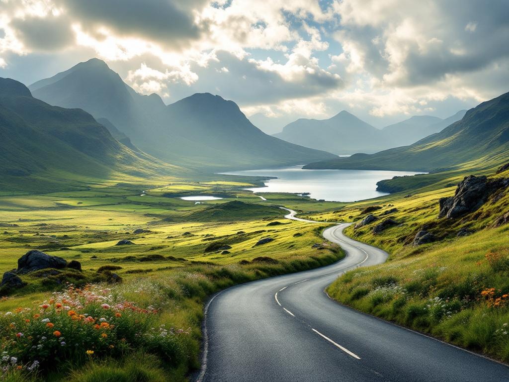 Exploring the Ring of Kerry in Ireland